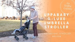 Uppababy GLuxe Umbrella Stroller Review [upl. by Airdnaid443]