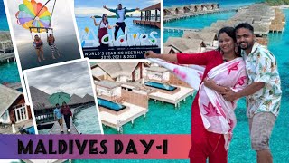 Maldives journey part1  First International trip  travelvlog prajnaacharya [upl. by Nlyak638]