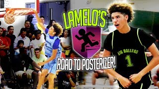 LaMelo Balls ROAD TO HIS FIRST DUNK How LaMelo Balls Dunking Ability EVOLVED In 220 Days [upl. by Denby]