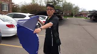 how to fold type s car sun shade [upl. by Cindra]