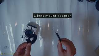 Introduction To C mount Lens Adapters For Canon EosM amp Magic Lantern [upl. by Seaman]