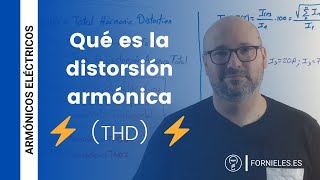 ⚡ Qué es la distorsión armónica THD [upl. by Aronael]