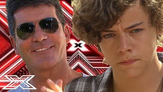 UNSEEN FOOTAGE  One Directions SECOND SONG At Judges Houses On X Factor UK [upl. by Madge149]