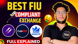 ⚡Top FIU Compliant Exchanges in India ⚡Best Crypto Exchange in India🔥 [upl. by Nyleak]