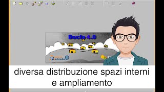 Esempio DOCFA  variazione tramezzature interne e ampliamento VSI AMP [upl. by Revorg]