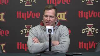 CFTV TJ Otzelberger on Iowa States draw in the NCAA Tournament [upl. by Esereht]