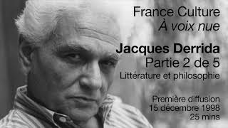 Derrida littérature et philosophie 1998 [upl. by Alvan210]