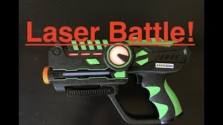 Laser Tag Gun Set  Armogear Laser Tag Guns  Review [upl. by Issac435]