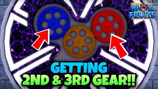 Getting The 2nd amp 3rd Gears For Cyborg V4 Race V4 Trial Guide Blox Fruits [upl. by Airemaj591]