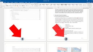 Como numerar páginas en Word enumerar desde la segunda página [upl. by Rihana]