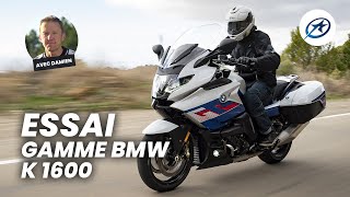 Comparo gamme BMW K1600  Essai GT GTL Bagger 2022 [upl. by Hachman86]