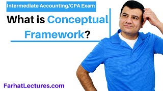 FASBs Conceptual Framework Qualitative Characteristics Intermediate Accounting CPA exam [upl. by Sasnak]