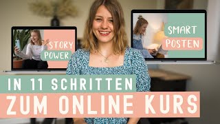 Dein erster eigener ONLINE KURS • Von der Idee zum Produkt • So hab ich’s gemacht [upl. by Godden]