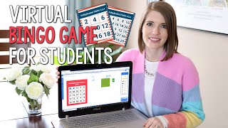 Virtual Bingo Game for Students  Create an Online Bingo Game in Under 5 Minutes [upl. by Finegan959]