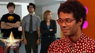 Richard Ayoade On Playing Nerdy Moss In The IT Crowd  The Graham Norton Show [upl. by Anrak645]