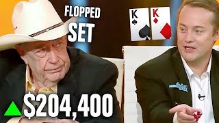 Doyle Brunson SCHOOLS Cocky Businessman For 204400 [upl. by Sikorski]