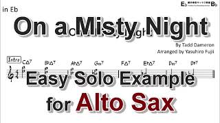 DAVE KOZ ALTO SAX TRANSCRIPTION MISTY [upl. by Demeyer]