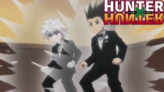 Gon amp Killua show their REN to Tsezguerra dub [upl. by Assenyl]