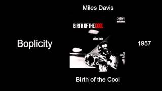 Miles Davis  Boplicity  Birth of the Cool 1957 [upl. by Rediah977]