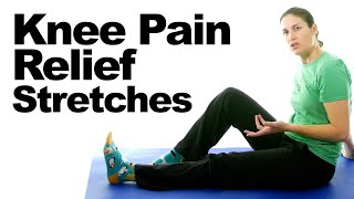 Knee Pain Relief Stretches – 5 Minute Real Time Routine [upl. by Ahsienot367]