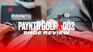 Payntr X 002 F Golf Shoe Review Pro Golfer Jason Day stakeholder in Payntr Golf Footwear [upl. by Imaj]