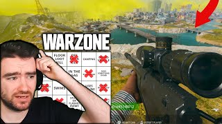 BIG PROBLEMS  Warzone Solos Spectating Bingo [upl. by Ytinav]