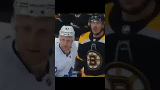 Brad Marchand licks Leo Komarov 🤢🤢🤢 2018 Playoffs leafs [upl. by Htevi]