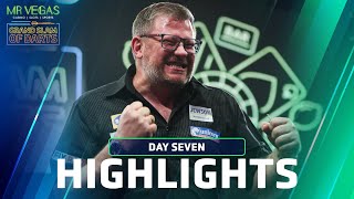 GRAND SLAM CLASSICS  Day Seven Highlights  2023 Mr Vegas Grand Slam of Darts [upl. by Froma]