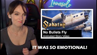 SABATON  No Bullets Fly Animated Story Video  First Time Reaction [upl. by Carlita]