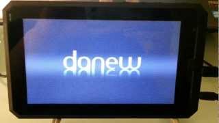 Danew Dslide 700 Rom Flash ICS 4 03 [upl. by Gawlas]