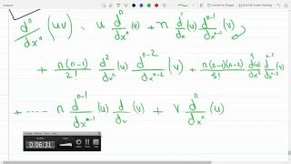 Using Leibniz rule to find nth derivative problem 1231 [upl. by Torrin281]