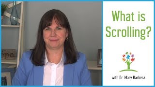 How to Handle Scrolling in Children with Autism  Language Error Correction [upl. by Cly582]