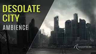 Desolate City Ambience  Fallout  Post Apocalyptic  3 hours [upl. by Perle860]