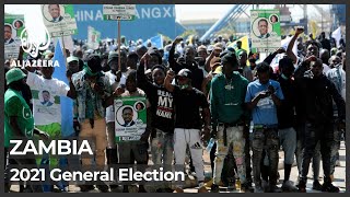 Zambia elections Debt crisis unemployment main voter concerns [upl. by Llecrad]