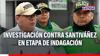 🔴🔵Padilla sobre investigación contra Santiváñez Diligencias aún están en etapa de indagación [upl. by Dot]