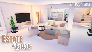 Estate House Speed Build 🌱  Roblox Adopt Me [upl. by Hodges]