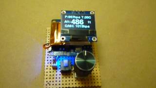 Altimeter with QNH adjustment DIY [upl. by Prudhoe]