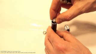 How to replace batteries to small led flashlight [upl. by Surad]