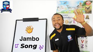 Swahili Greeting Song  JAMBO 👋 [upl. by Hilel]