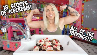 FAMOUS SLOANS KITCHEN SINK ICE CREAM CHALLENGE [upl. by Deragon500]