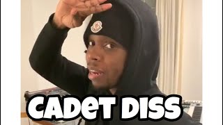 Krept Instagram Freestyle CADET DISS PlayDirty [upl. by Tench]