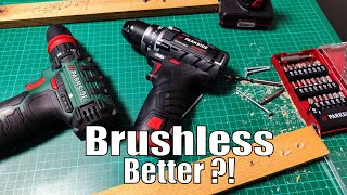 Parkside Performance Cordless Brushless Drill PBSPA 12 B2 [upl. by Aldric]