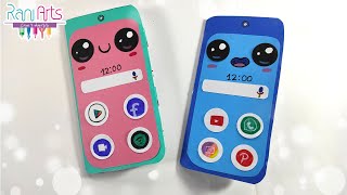 Haz esta increíble LIBRETA TELÉFONO kawaii  DIY  Easy Phone Notebook [upl. by Anehs]