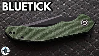 CIVIVI Bluetick Folding Knife  Full Review [upl. by Nuahsad]