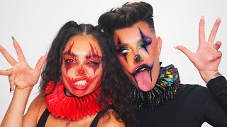 Evil Clown Makeup ft Avani 🤡 [upl. by Wager]