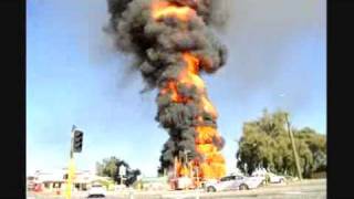 Maddington Woolworths Petrol Station Tanker Fire [upl. by Aihcropal798]