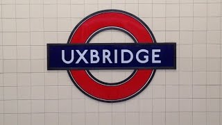 London Underground  Metropolitan line S8 Stock  all stations Uxbridge ➡️ Baker Street [upl. by Siravat]