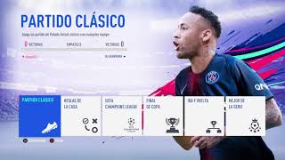 FIFA 19  MOSTRANDO MENÚ MODOS DE JUEGO TORNEOS CATÁLOGO Y MÁS [upl. by Sid437]