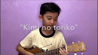 Summertime “kimi no toriko”  Cinnamons X Evening Cinema short ukulele cover [upl. by Cataldo]