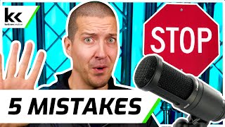 AT2020 Microphone  STOP Making These 5 Mistakes [upl. by Anileh]